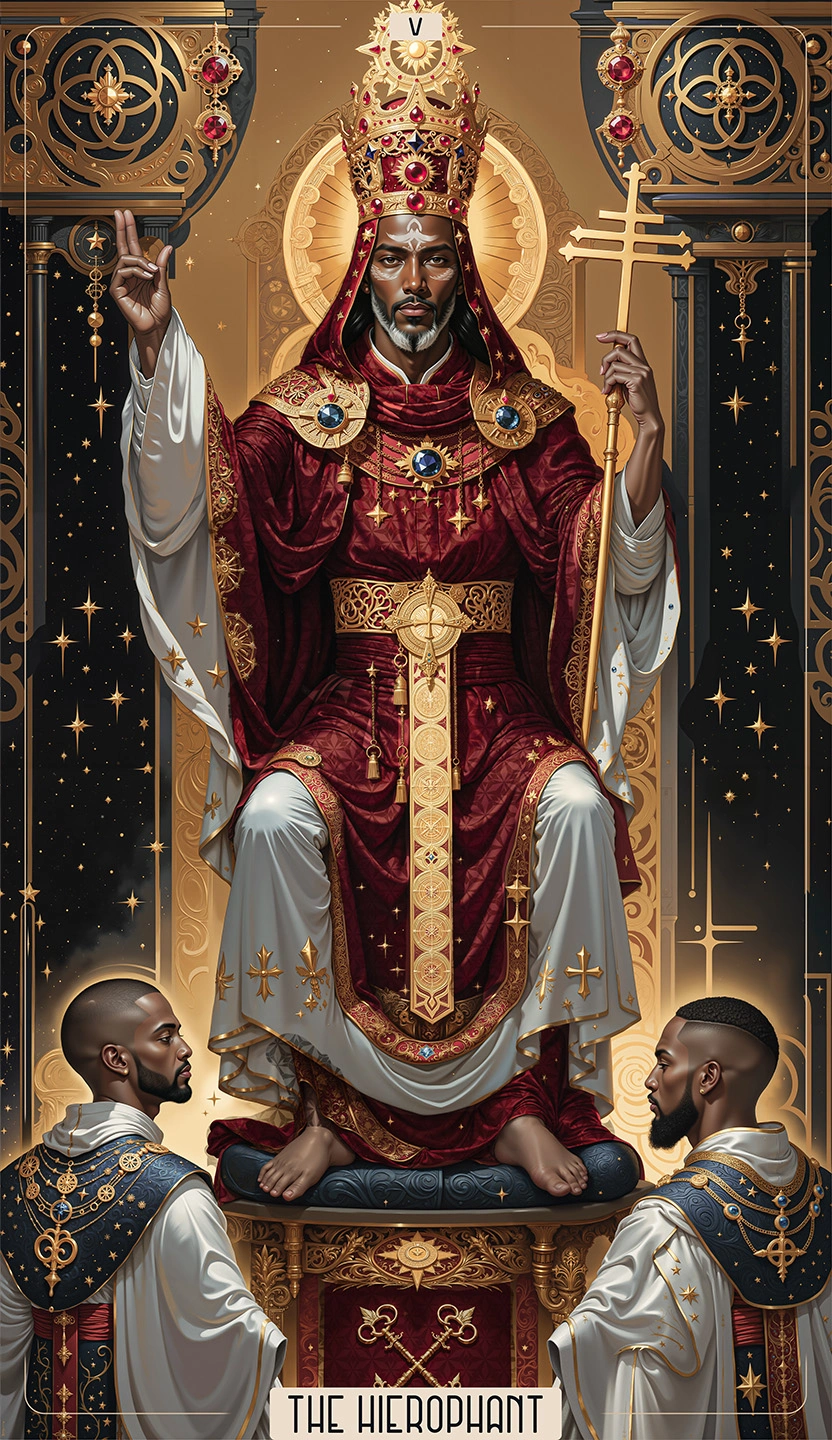 V - THE HIEROPHANT | Major Arcana Tarot Card Meaning